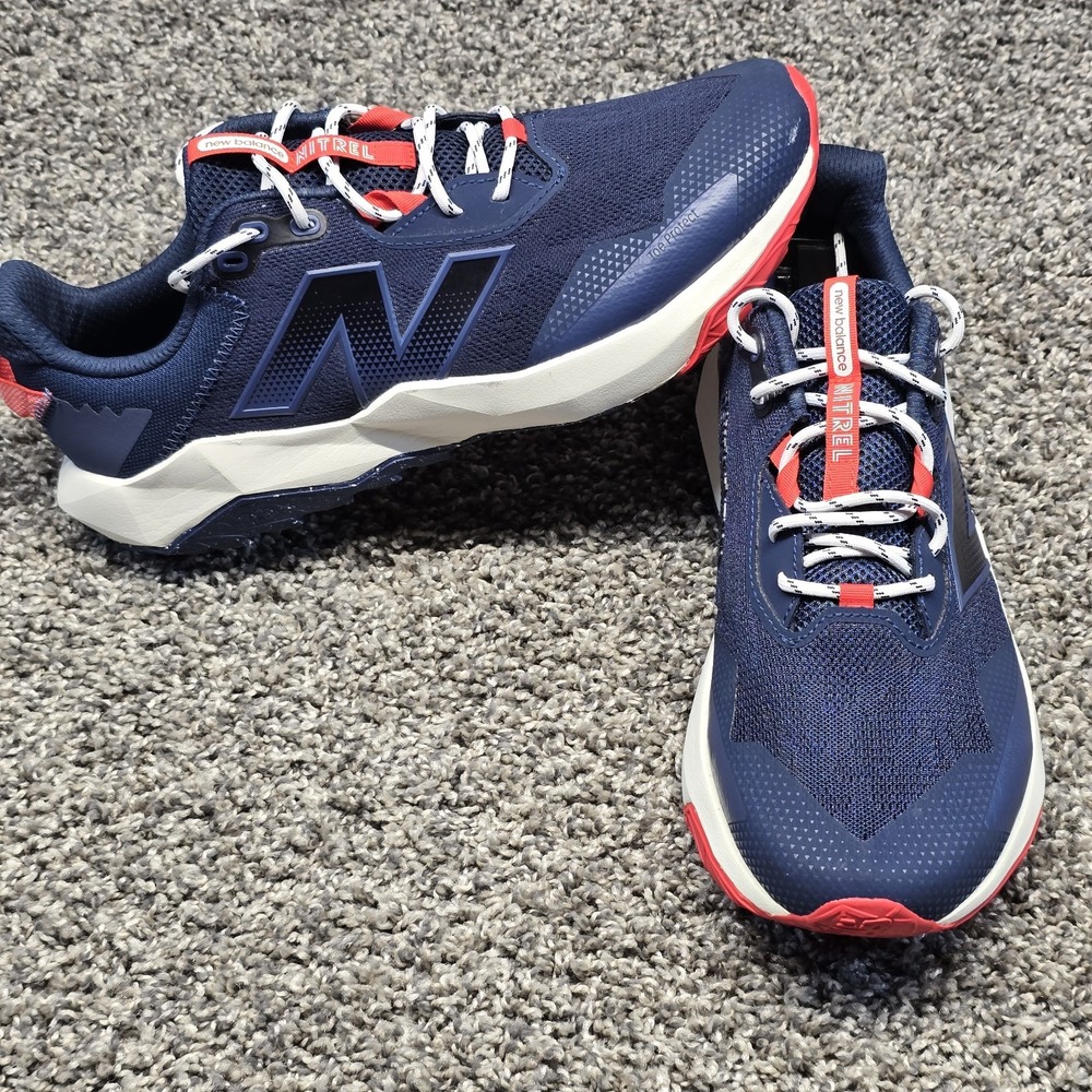 MENS NEW BALANCE DYNASOFT NITREL V6 TRAIL RUNNING SHOE 10.5 2E